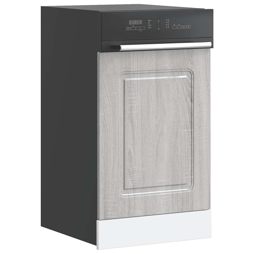 Dishwasher Panel "Kalmar" Grey Sonoma 45x1.5x57 cm