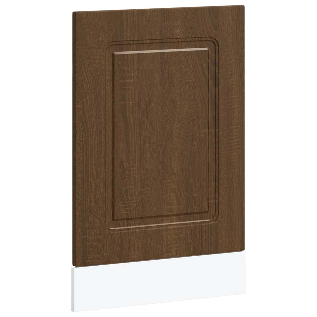 Dishwasher Panel "Kalmar" Brown Oak 45x1,5x57 cm Engineered Wood
