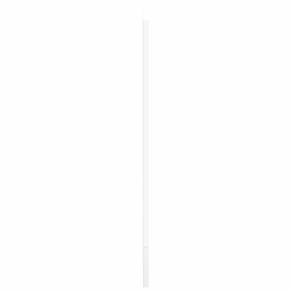Dishwasher Panel "Kalmar" White 60x1,5x57 cm Engineered Wood