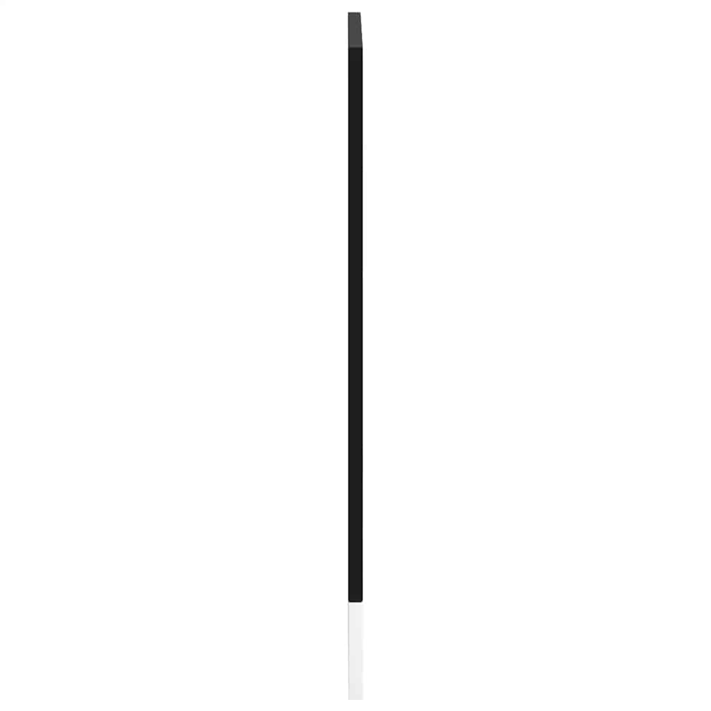 Dishwasher Panel "Kalmar" Black 60x1,5x57 cm Engineered Wood