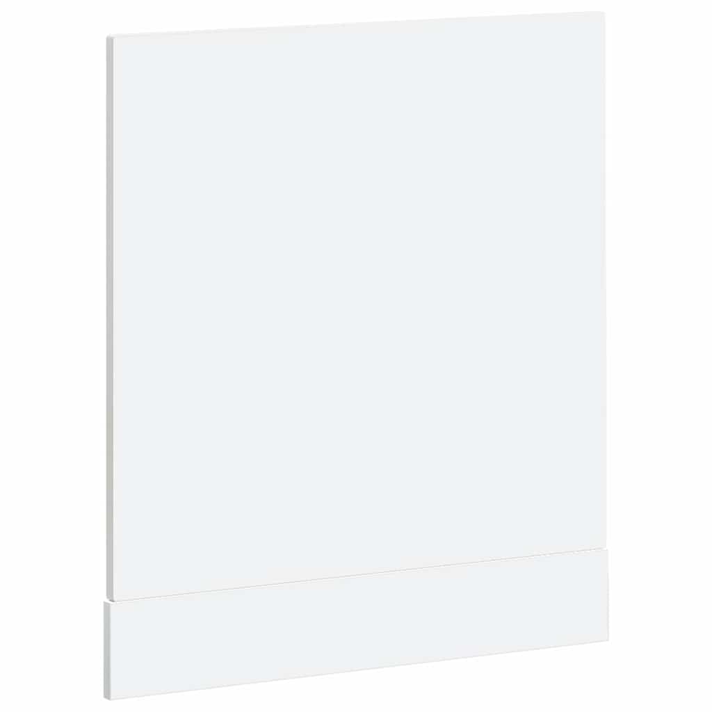 Dishwasher Panel "Kalmar" High Gloss White 60x1.5x57 cm