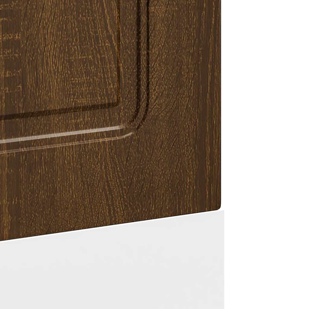 Dishwasher Panel "Kalmar" Brown Oak 60x1,5x57 cm Engineered Wood