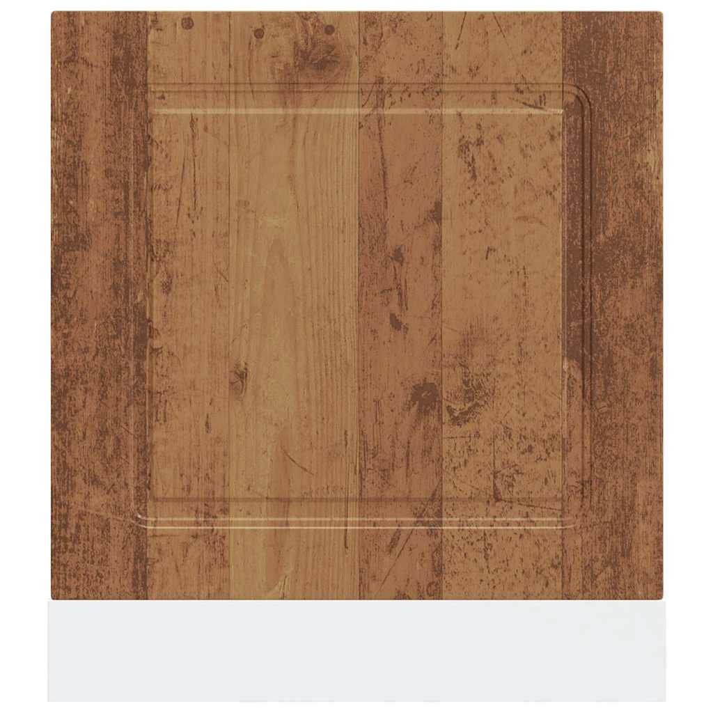 Dishwasher Panel "Kalmar" Old Wood 60x1,5x57 cm Engineered Wood