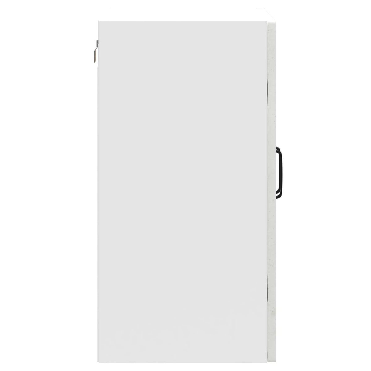 Kitchen Wall Cabinet with Glass Door "Kalmar" Concrete Grey