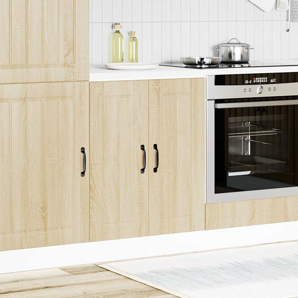 Sink Base Cabinet "Lucca" Sonoma Oak Engineered Wood