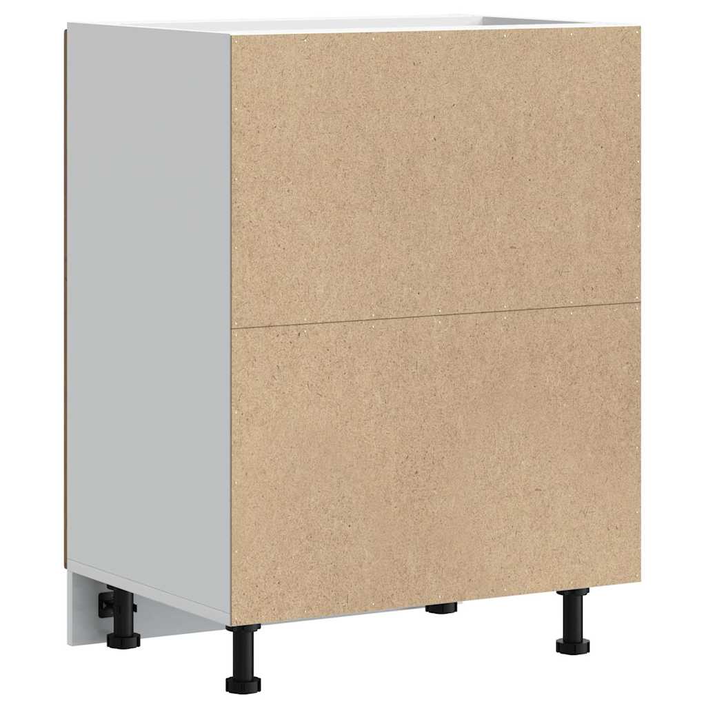 Sink Base Cabinet Lucca Old Wood Engineered Wood
