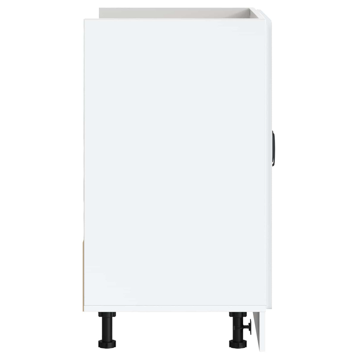 Sink Base Cabinet "Lucca" White Engineered Wood