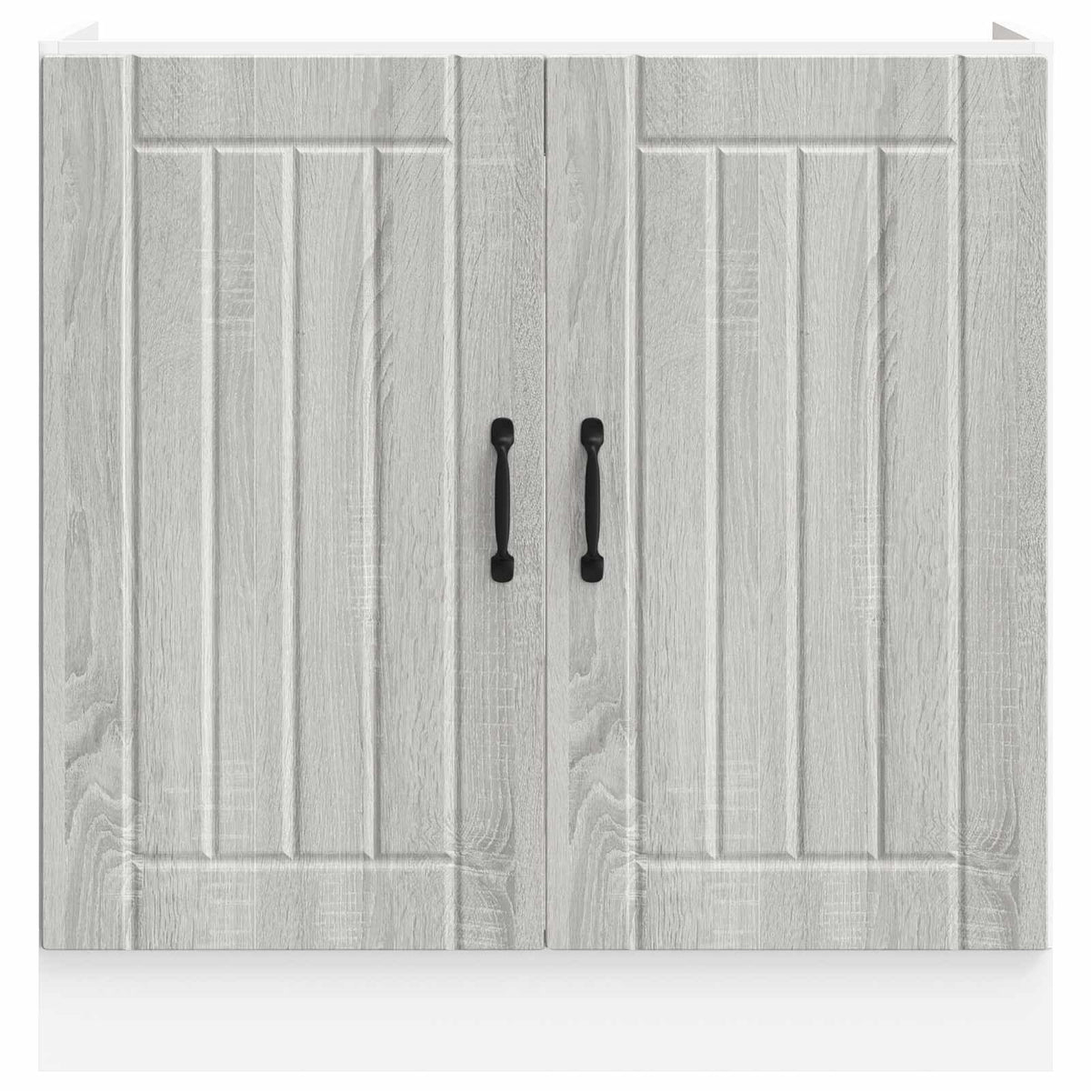 Sink Base Cabinet "Lucca" Grey Sonoma Engineered Wood
