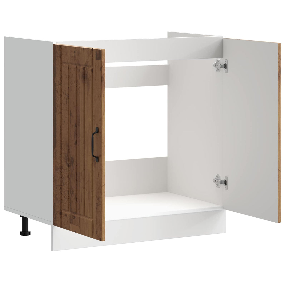 Sink Base Cabinet "Lucca" Old Wood Engineered Wood