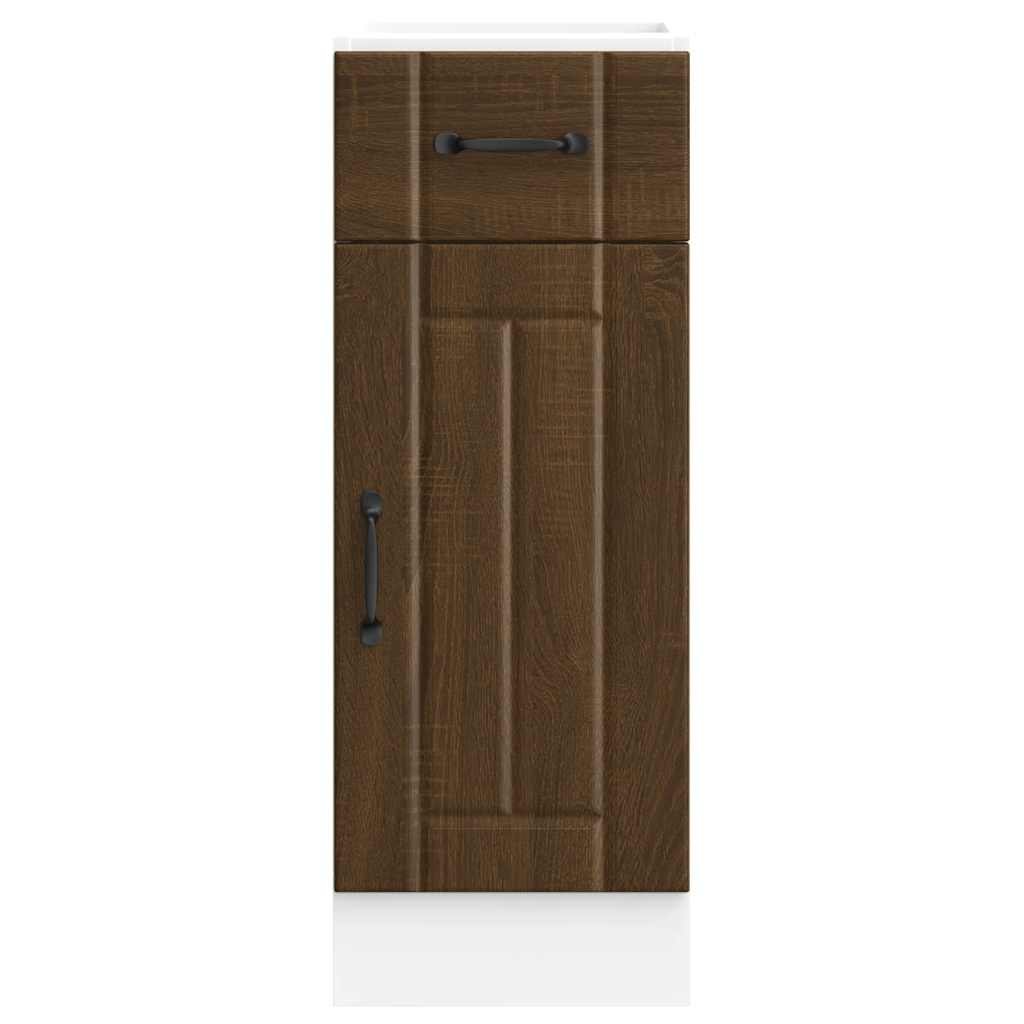 Kitchen Base Cabinet Lucca Brown Oak Engineered Wood