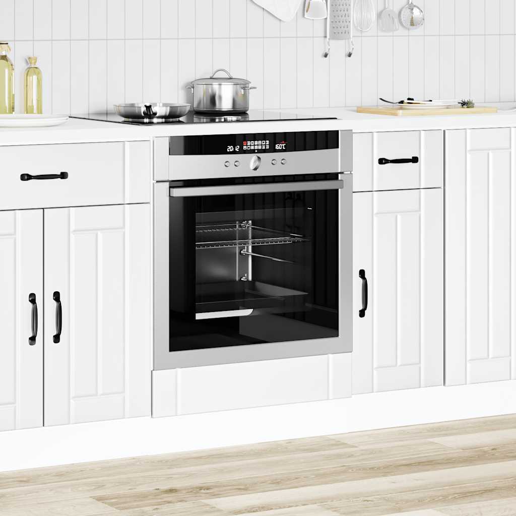 vidaXL Oven Cabinet Lucca White Engineered Wood