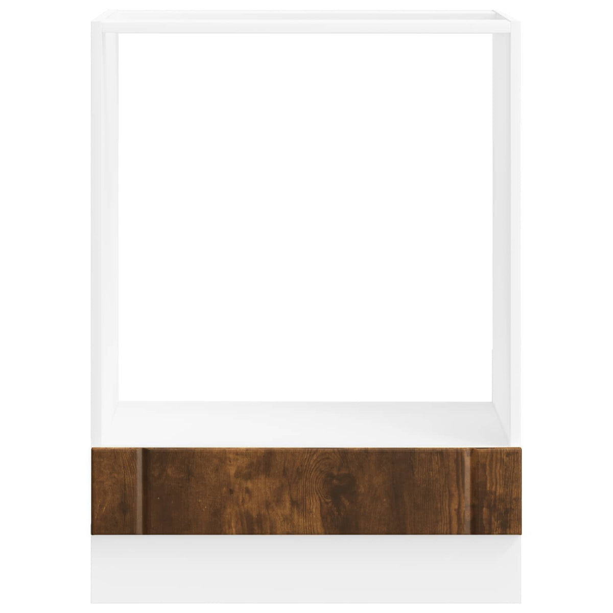 Oven Cabinet "Lucca" Smoked Oak Engineered Wood