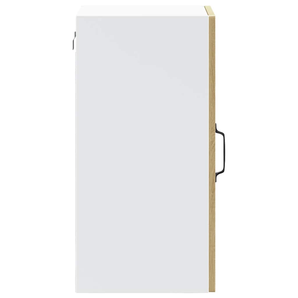 Kitchen Wall Cabinet with Glass Door "Lucca" Sonoma Oak