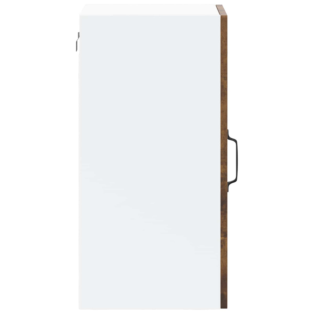Kitchen Wall Cabinet with Glass Door "Lucca" Smoked Oak