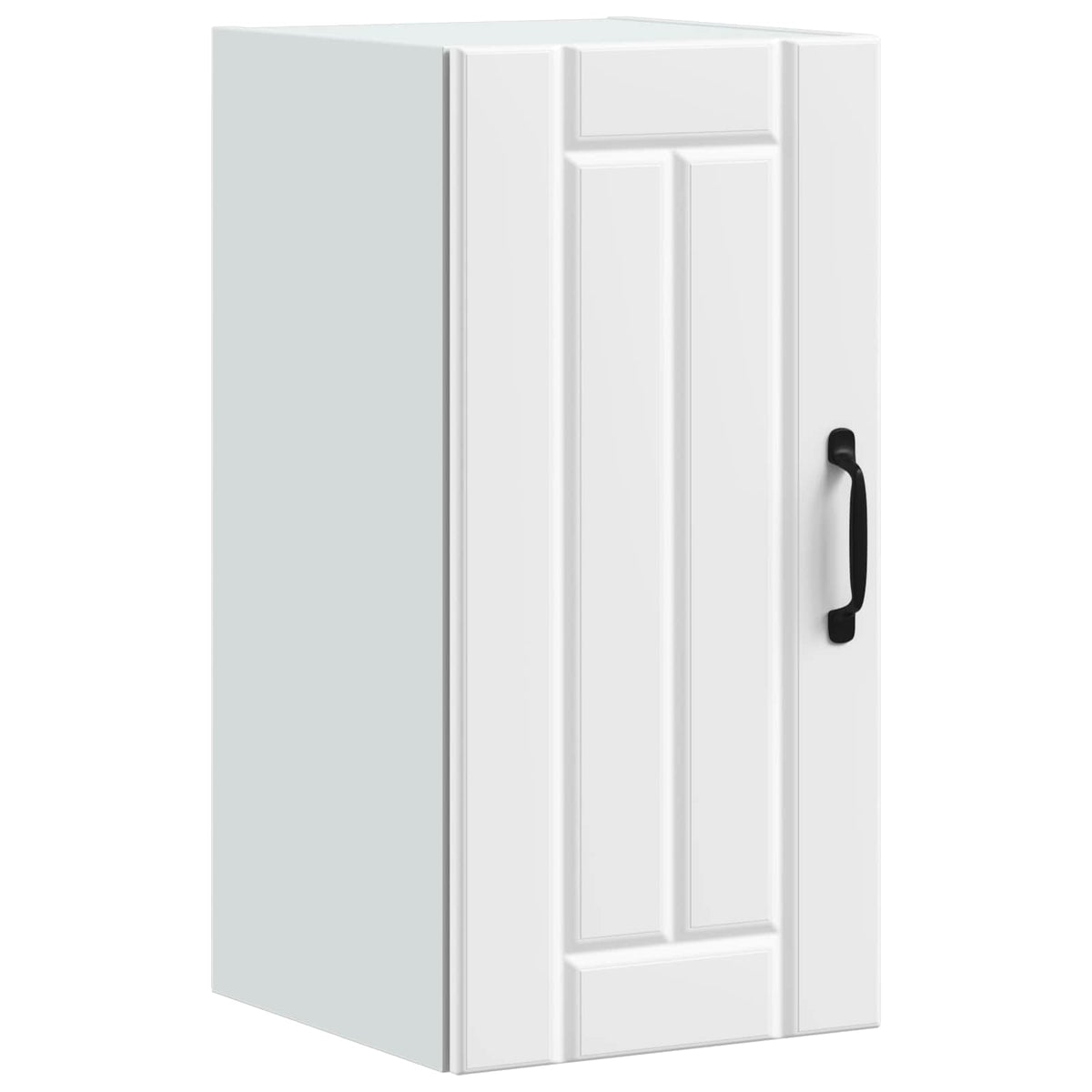 Kitchen Wall Cabinet "Lucca" White Engineered Wood