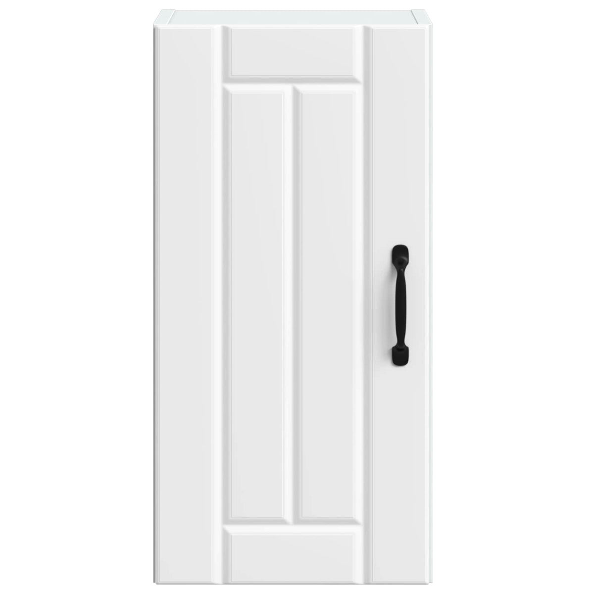 Kitchen Wall Cabinet "Lucca" White Engineered Wood