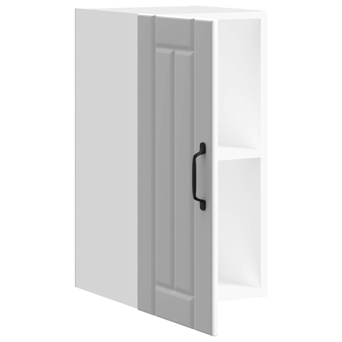 Kitchen Wall Cabinet "Lucca" White Engineered Wood