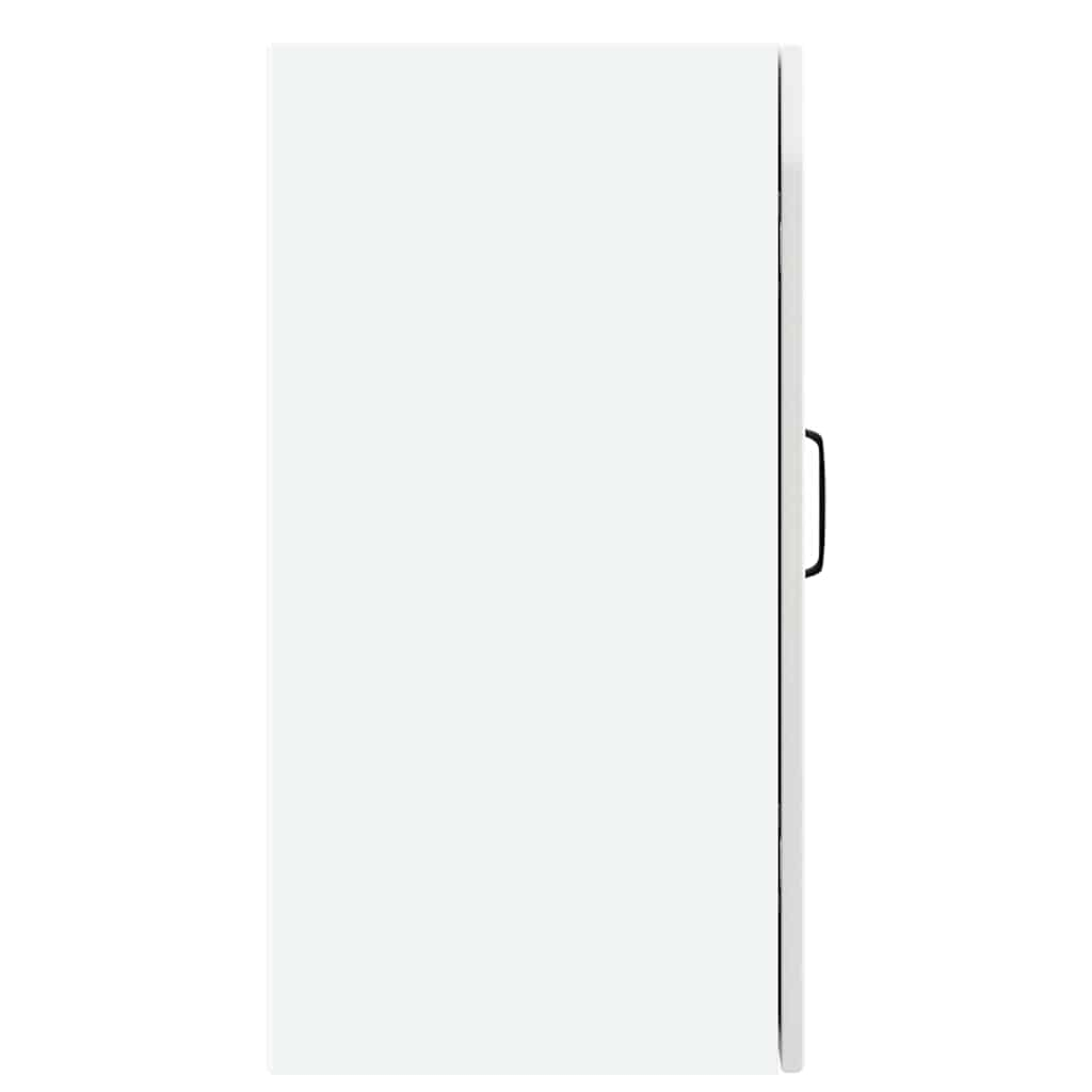 vidaXL Kitchen Wall Cabinet Lucca High Gloss White Engineered Wood