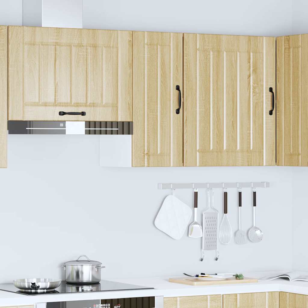 Kitchen Wall Cabinet "Lucca" Sonoma Oak Engineered Wood