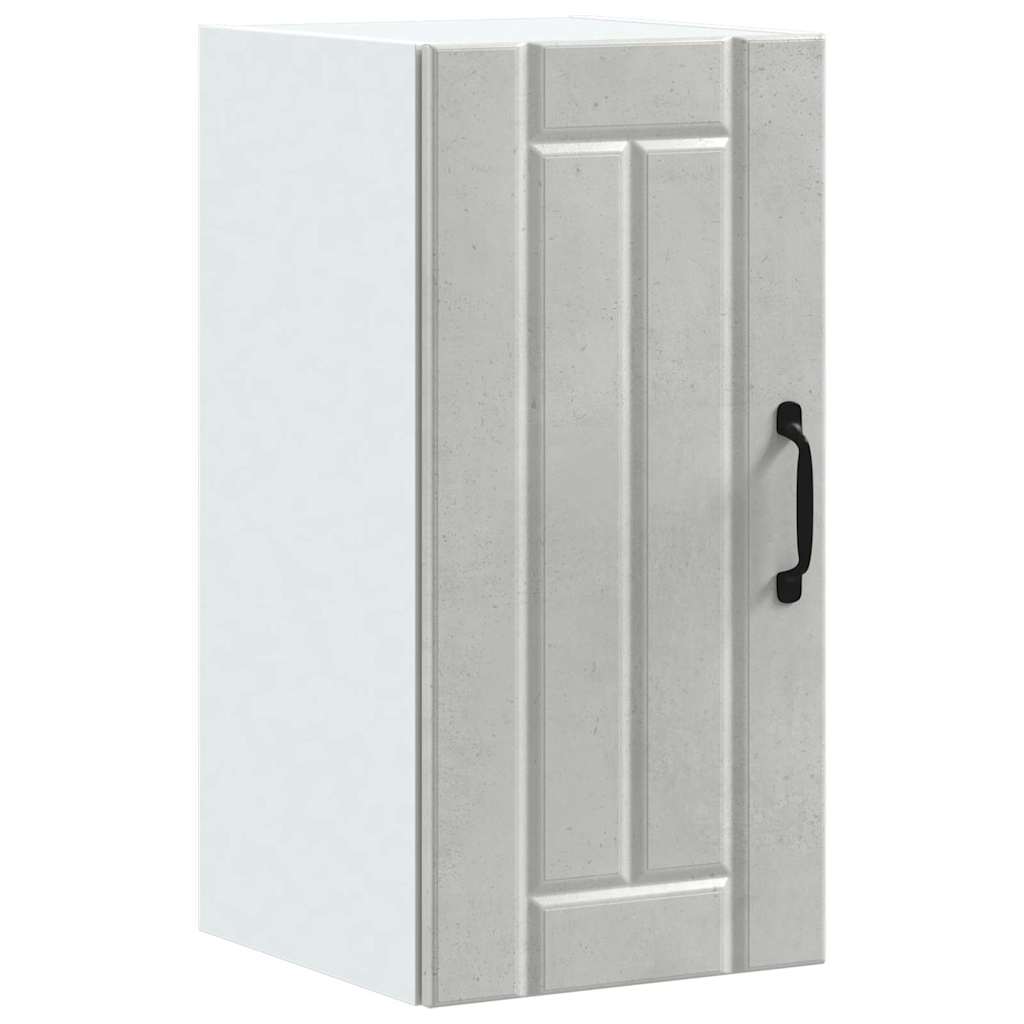 Kitchen Wall Cabinet Lucca Concrete Grey Engineered Wood