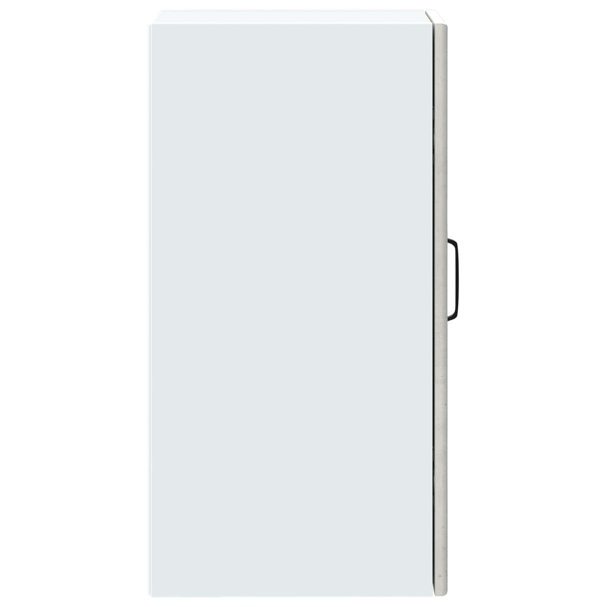 Kitchen Wall Cabinet "Lucca" Concrete Grey Engineered Wood