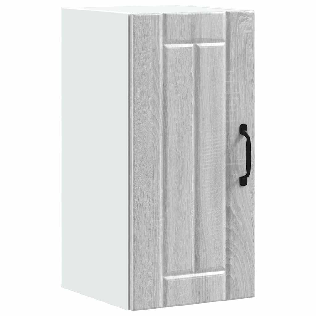 Kitchen Wall Cabinet Lucca Grey Sonoma Engineered Wood