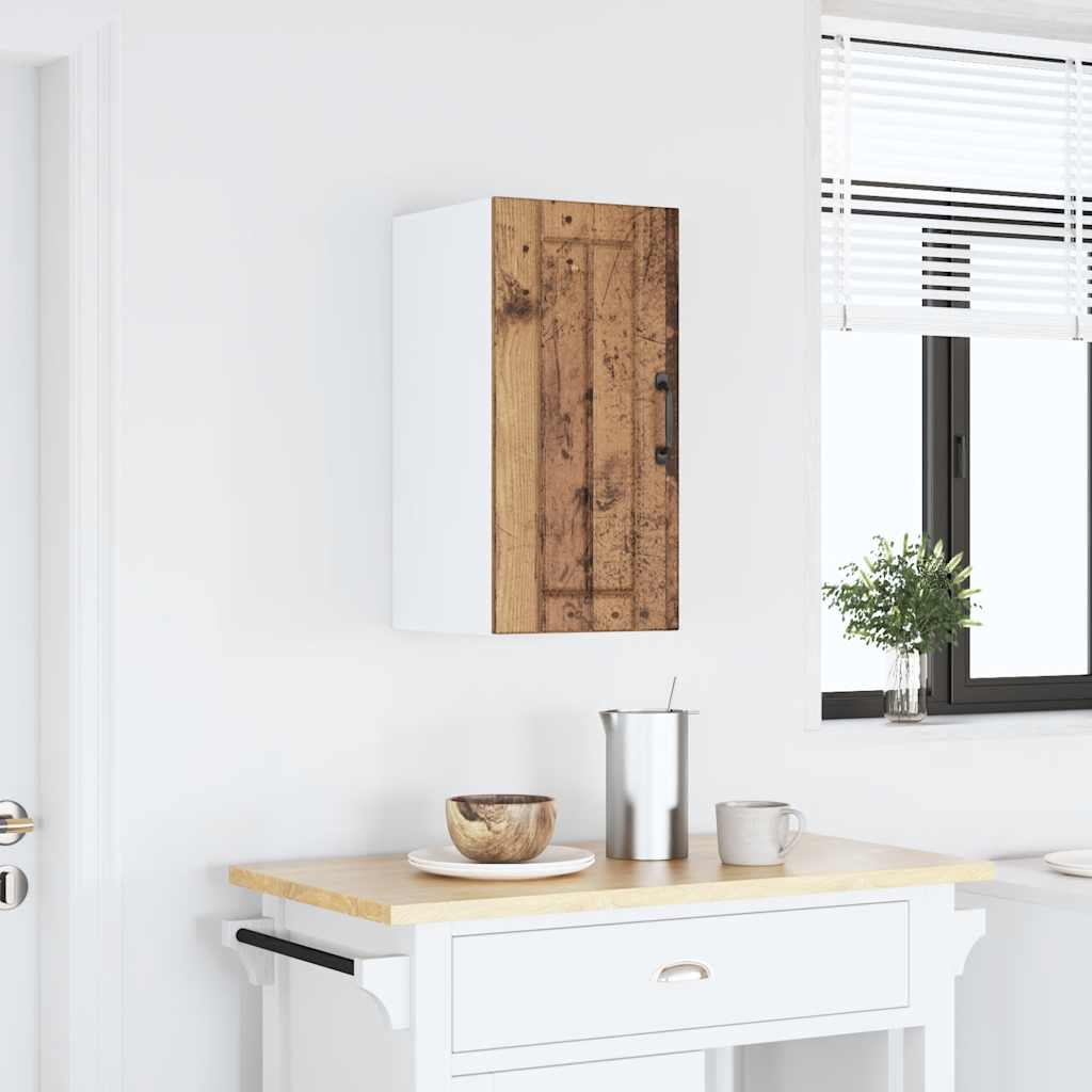 Kitchen Wall Cabinet "Lucca" Old Wood Engineered Wood