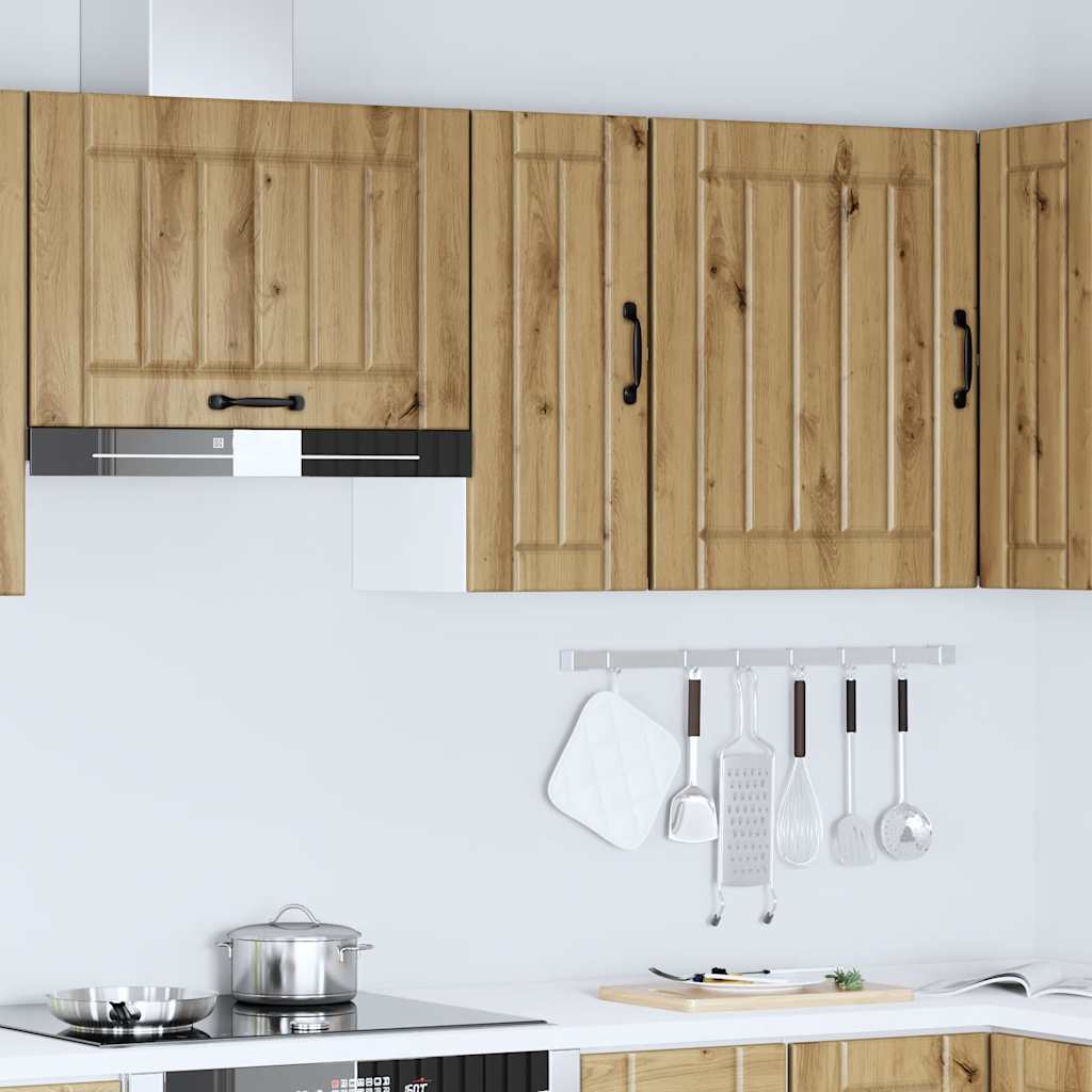 Kitchen Wall Cabinet Lucca Artisan Oak Engineered Wood