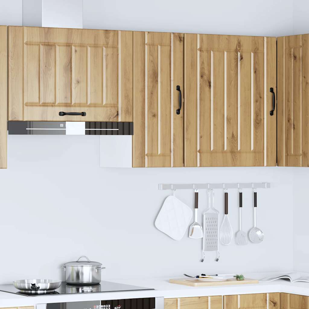 vidaXL Kitchen Wall Cabinet Lucca Artisan Oak Engineered Wood