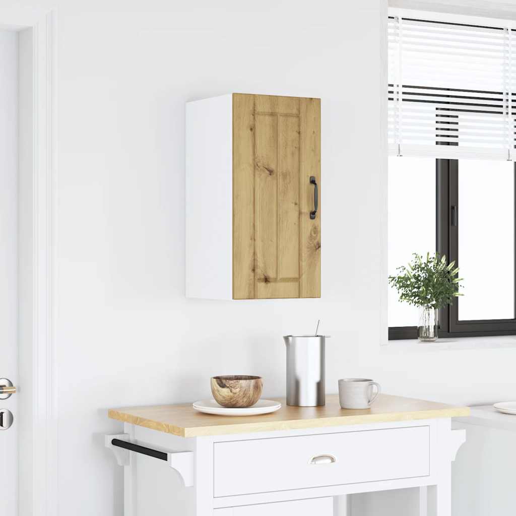 Kitchen Wall Cabinet "Lucca" Artisan Oak Engineered Wood