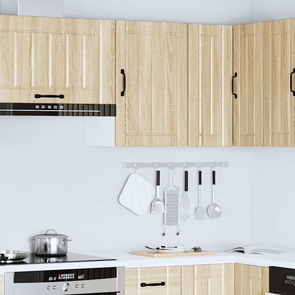 vidaXL Kitchen Wall Cabinet Lucca Sonoma Oak Engineered Wood