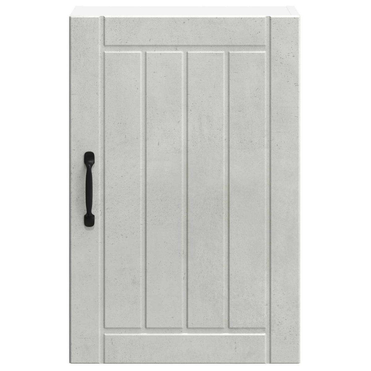 Kitchen Wall Cabinet "Lucca" Concrete Grey Engineered Wood