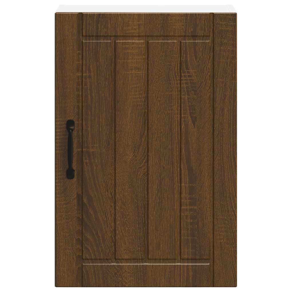 vidaXL Kitchen Wall Cabinet Lucca Brown Oak Engineered Wood