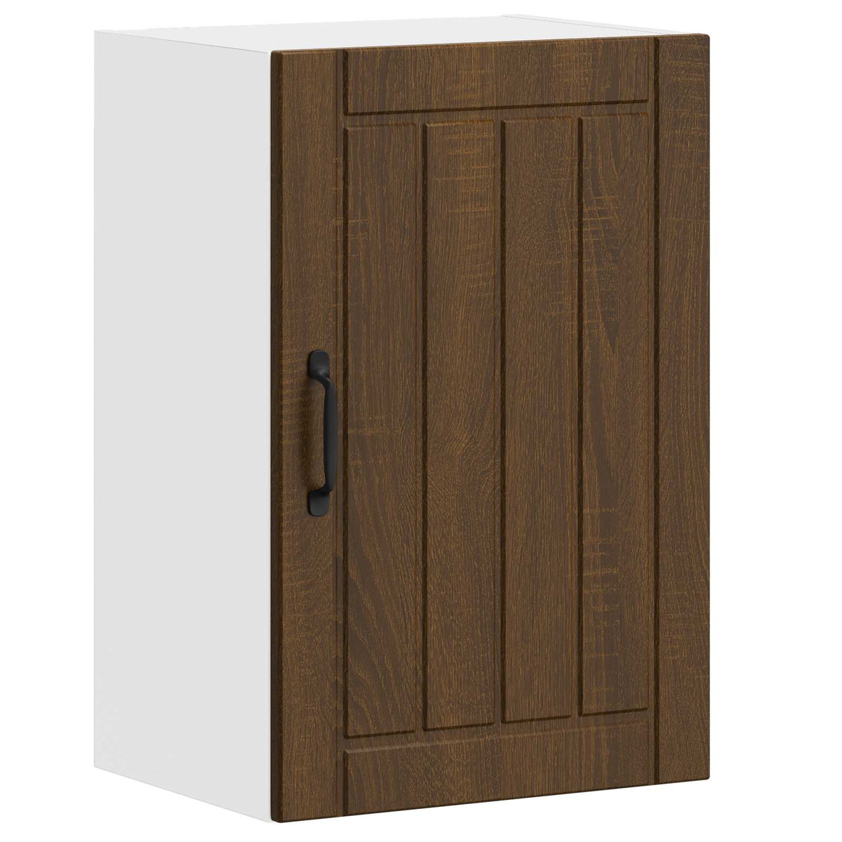 Kitchen Wall Cabinet "Lucca" Brown Oak Engineered Wood