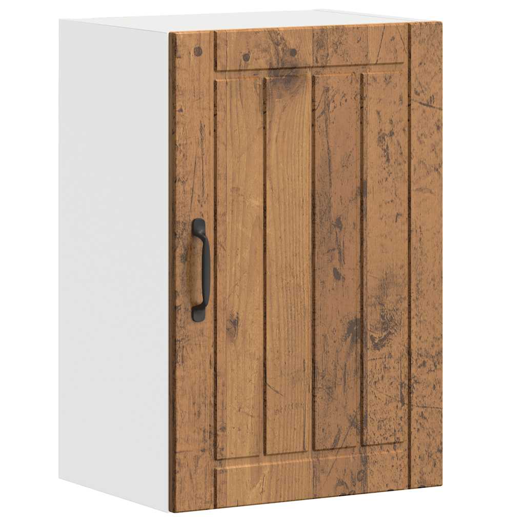 Kitchen Wall Cabinet "Lucca" Old Wood Engineered Wood