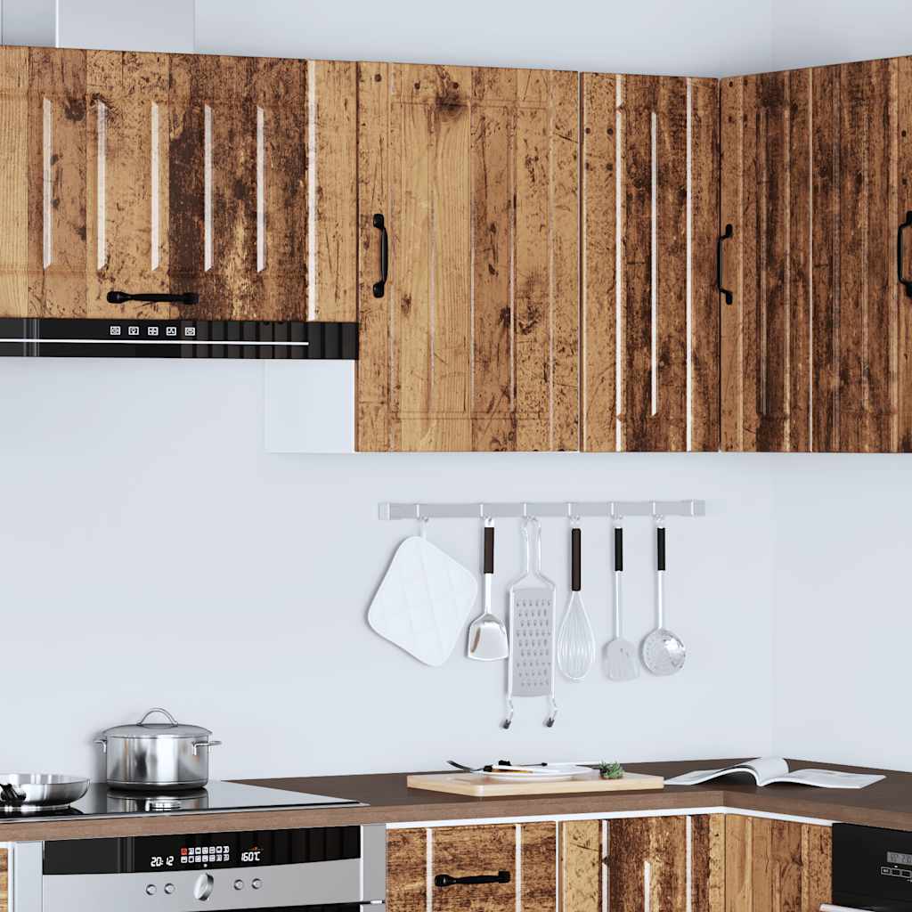 vidaXL Kitchen Wall Cabinet Lucca Old Wood Engineered Wood