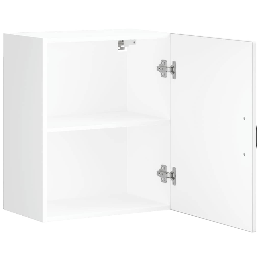 Kitchen Wall Cabinets 2 pcs Lucca White Engineered Wood