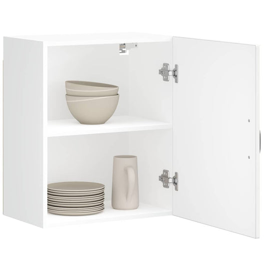 Kitchen Wall Cabinets 2 pcs Lucca High Gloss White Engineered Wood