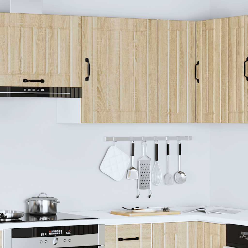 Kitchen Wall Cabinet "Lucca" Sonoma Oak Engineered Wood