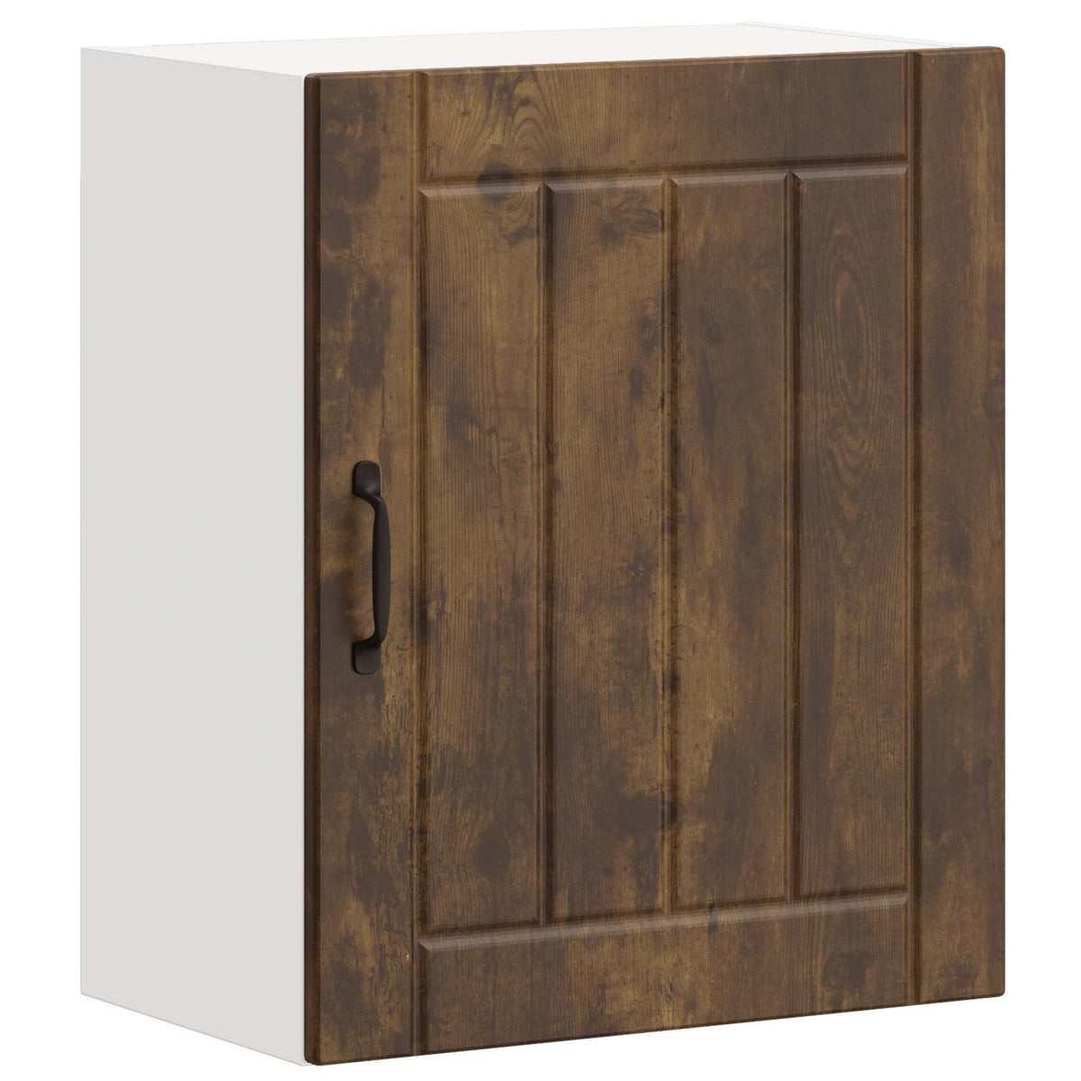 Kitchen Wall Cabinet "Lucca" Smoked Oak Engineered Wood
