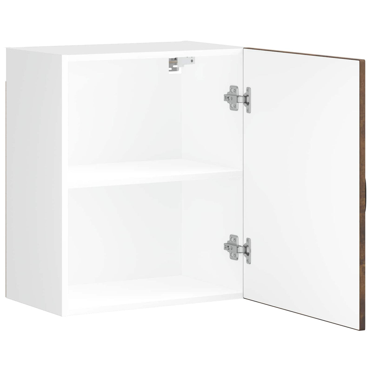 Kitchen Wall Cabinet "Lucca" Smoked Oak Engineered Wood