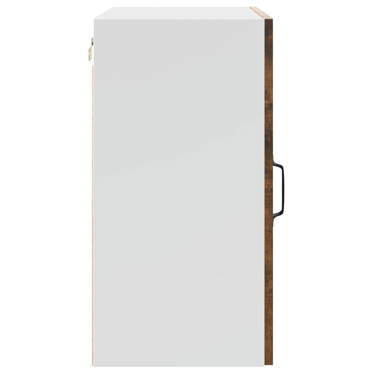Kitchen Wall Cabinet "Lucca" Smoked Oak Engineered Wood
