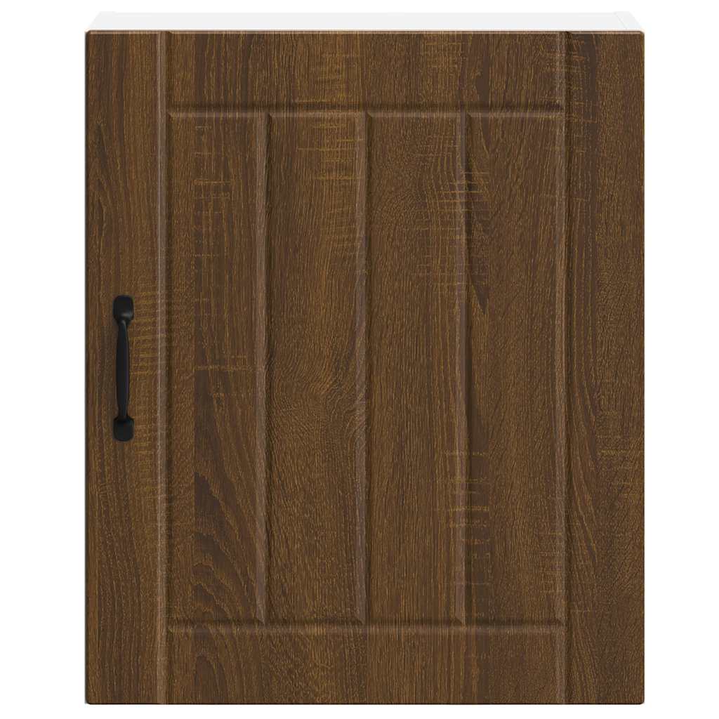 vidaXL Kitchen Wall Cabinet Lucca Brown Oak Engineered Wood