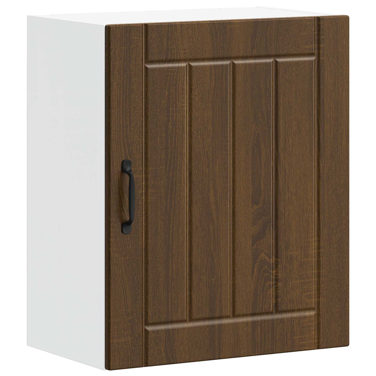 Kitchen Wall Cabinet "Lucca" Brown Oak Engineered Wood