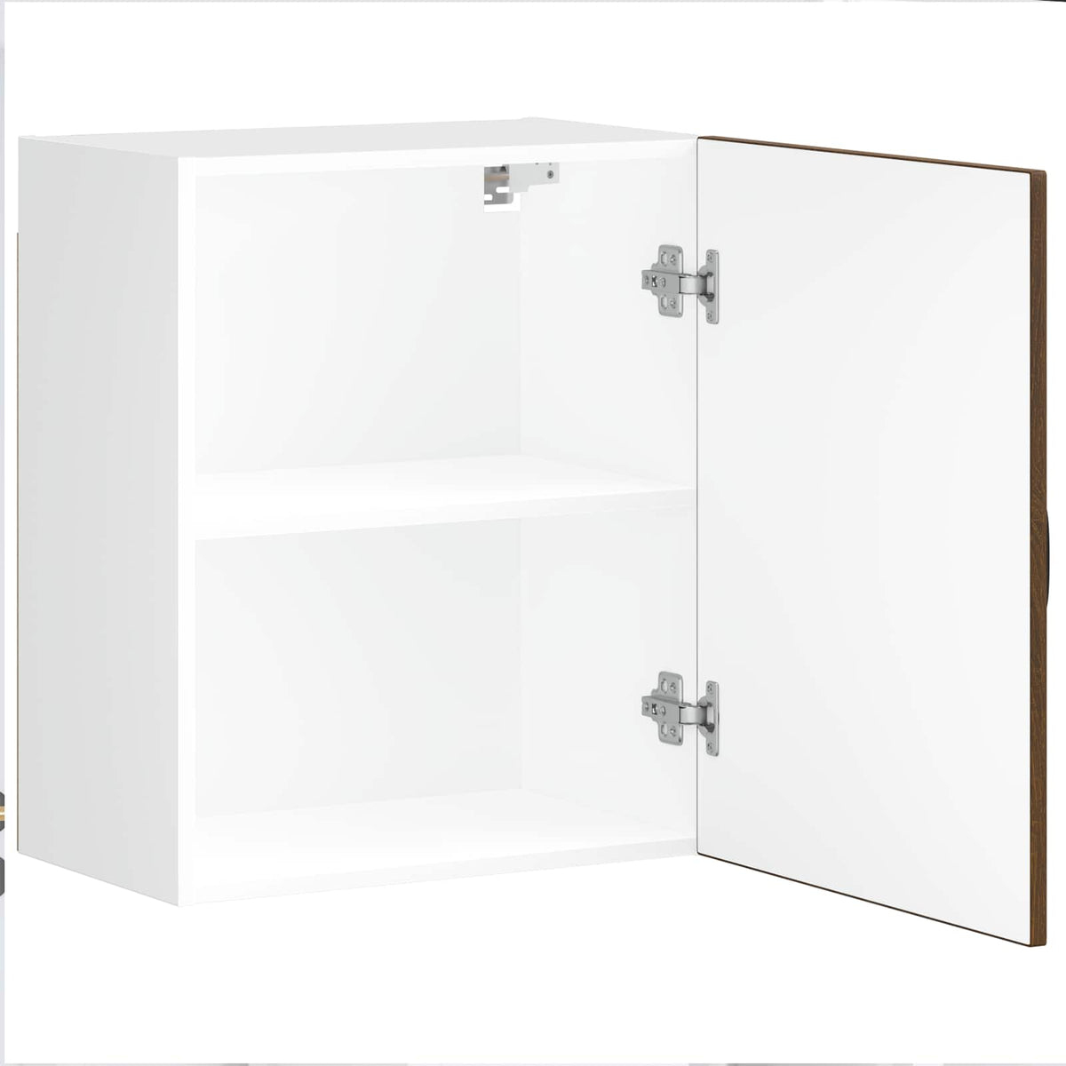 Kitchen Wall Cabinet "Lucca" Brown Oak Engineered Wood