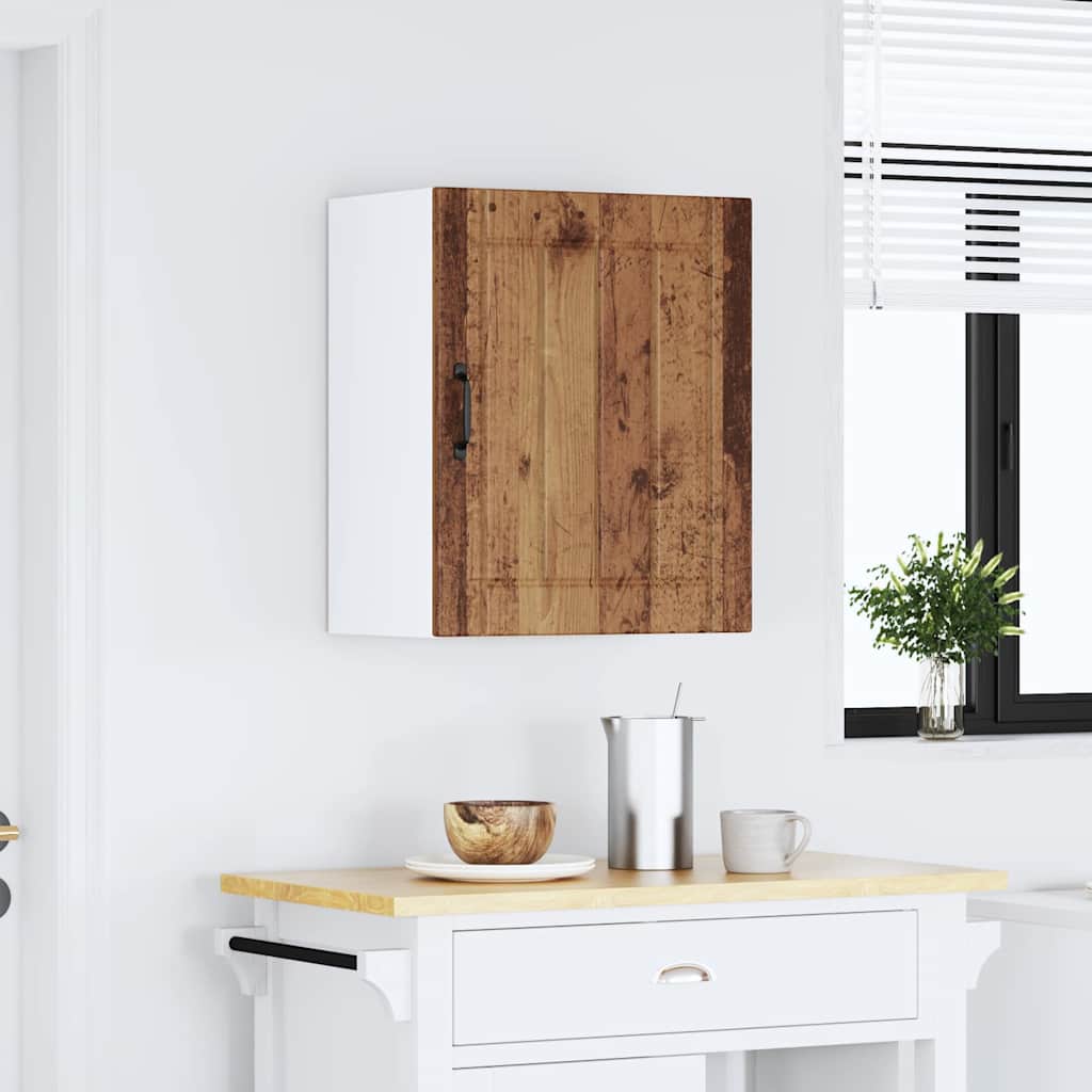 Kitchen Wall Cabinet "Lucca" Old Wood Engineered Wood