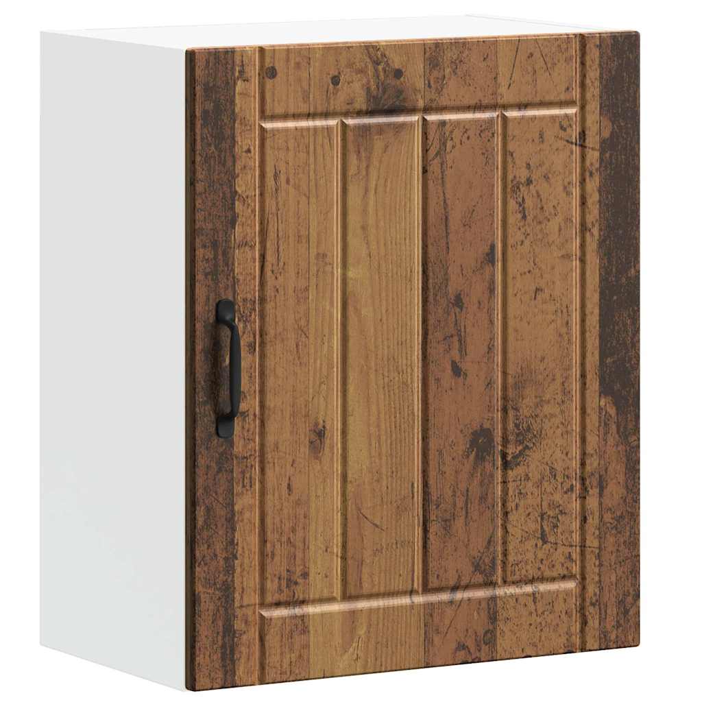 Kitchen Wall Cabinets 2 pcs Lucca Old Wood Engineered Wood