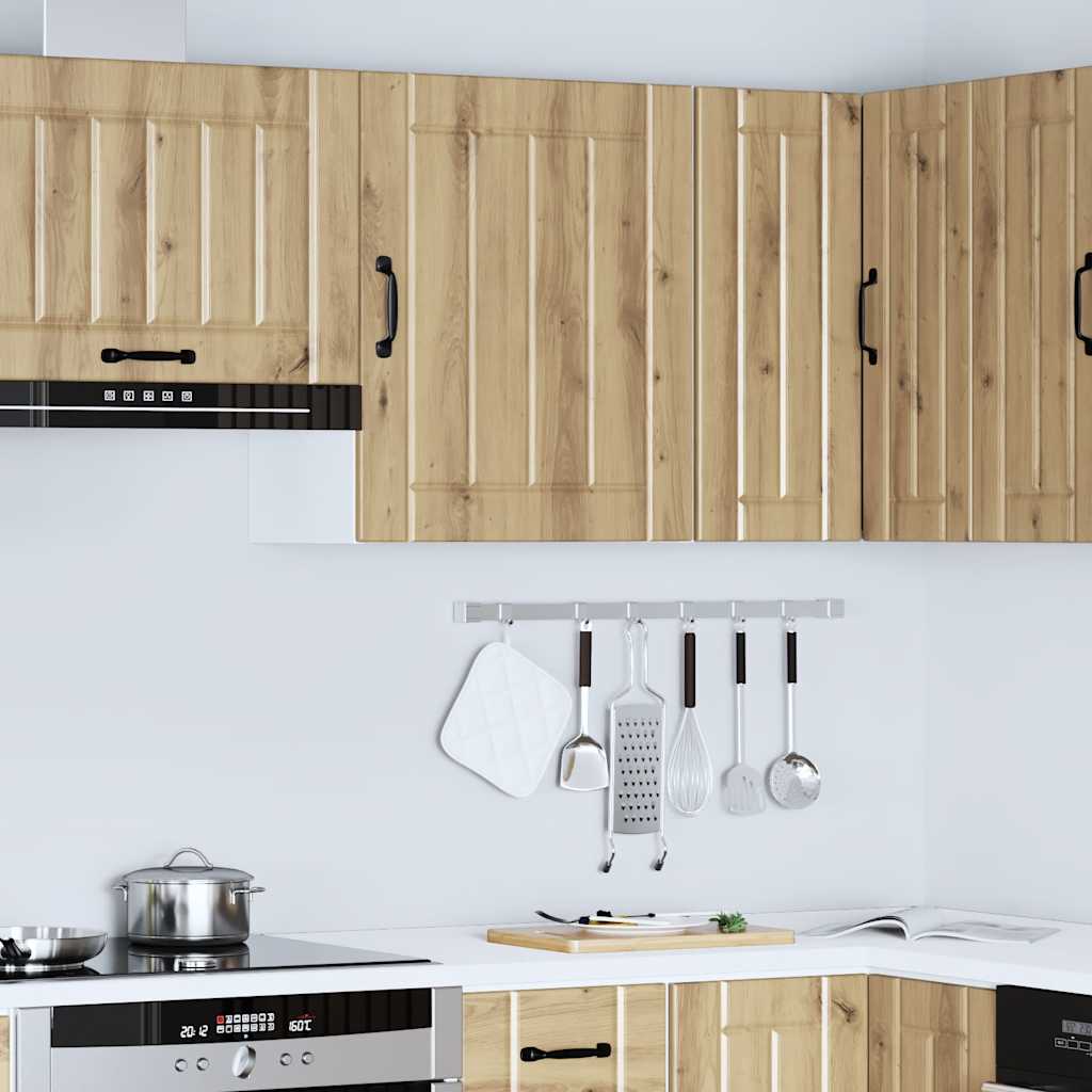 vidaXL Kitchen Wall Cabinet Lucca Artisan Oak Engineered Wood