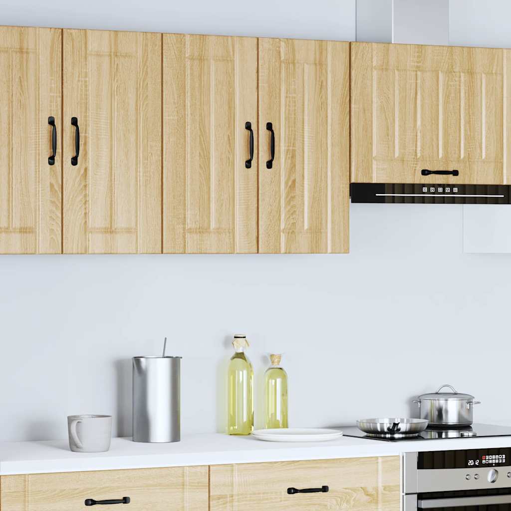 vidaXL Kitchen Wall Cabinet Lucca Sonoma Oak Engineered Wood