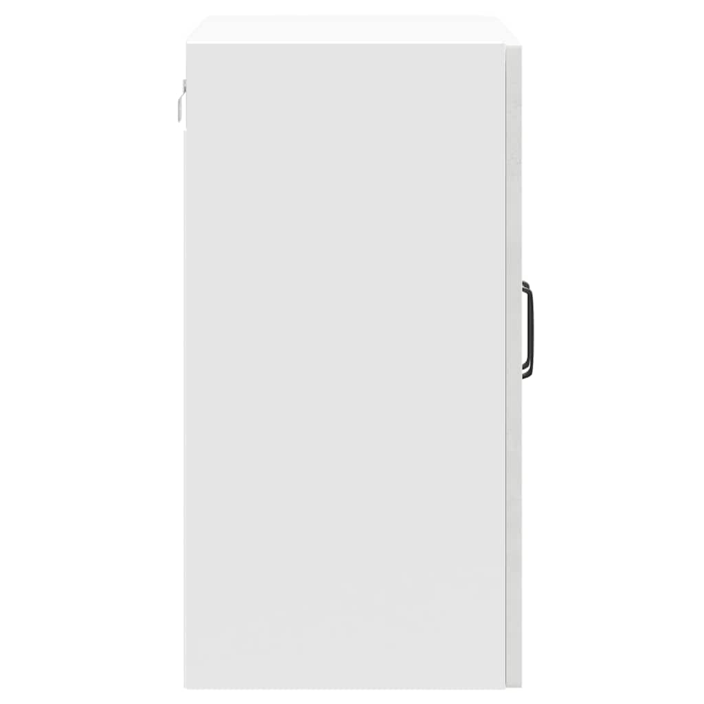 Kitchen Wall Cabinet "Lucca" Concrete Grey Engineered Wood